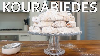 Traditional Kourabiedes (Mouth Melting!) Greek Christmas Cookies!