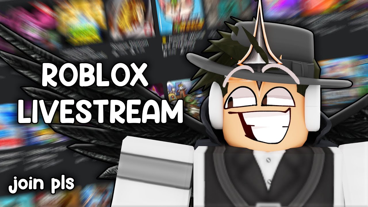 Roblox Livestream Playing With Viewers - YouTube