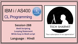 while loop in shell script | Looping statement in shell script | ibmi