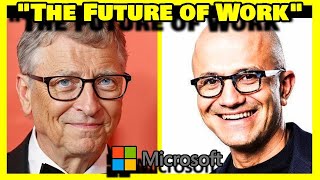 Microsoft's New Future of Work Report 2023 | Gates "You All Should Pay Attention" | AI and Work