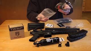 Tabletop Review of First Strike T15 2022 Edition Paintball Marker with Full Auto Kit