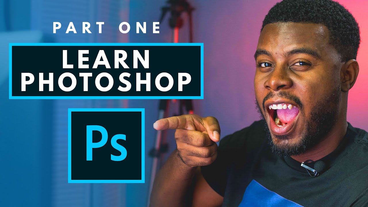 How To Use Adobe Photoshop (Part 1) Graphic Design Tutorial For ...