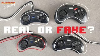 Spotting a fake Sega 6 Button Controller