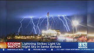 Nearly 2,200 Pulses Of Lightning Recorded Off SoCal Coast In 5 Hours