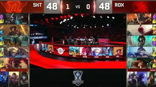 SKT vs ROX - Insta Lock MF - Worlds 2016