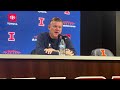 Oakland pregame: Illini head coach Brad Underwood