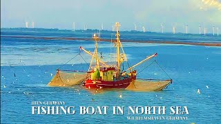 #183 Fishing Boat in North Sea, Wilhelmshaven, Germany | Germany Travel