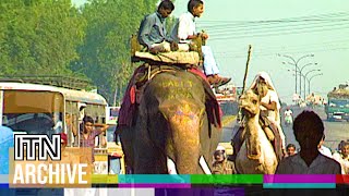 Restored Archive Footage of Daily Life in New Delhi, India (1990)