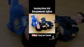 amazing baton skill / overwhelms jujitsu #shorts