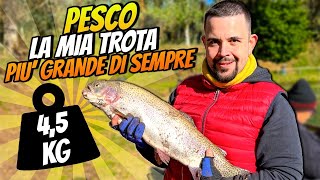 4,5 Chili di Trota Salmonata , ma Ho rischiato di Perderla !