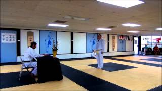 Orange Belt Test in TaeKwonDo