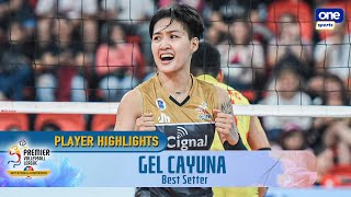 Best Setter - Gel Cayuna highlights | 2023 PVL Invitational Conference