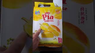 Banh Pia   Hopia Cake - DURIAN FRUIT and Mung Beans - reviewed by John V. Karavitis