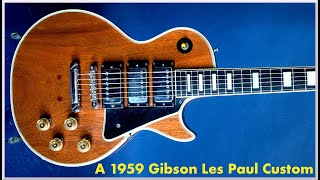 A 1959 Gibson Les Paul Custom