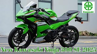 Designed for Comfort | 451cc | Lightweight and Compact Chassis | Kawasaki Ninja 500 SE 2025