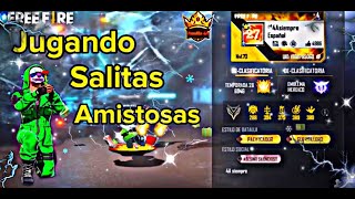 DIRECTO DE #Freefire jugando salas con suscriptores 👍