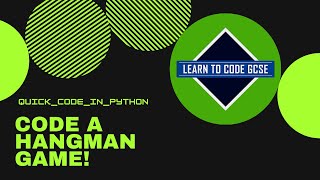Quick Code in Python: Hangman