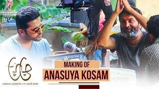 Anasuya Kosam Song Making || A Aa Video Songs || Nithiin || Samantha || Trivikram