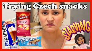 Trying Czech snacks I never tried before || Food test