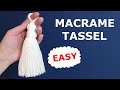 #Macrame for beginners: how to make tassel