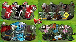 PVZ 1 Hybrid 3.2.1 Challenge - All Gargantuar Zombies Vs 3 Vases Zombies + EXTRA - Who Will Win?