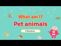 What am I? | Pet animals riddles | Quizzes for kids (Download free resources)