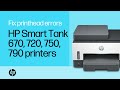 Fix printhead errors on the HP Smart Tank 670, 720, 750, and 790 printer series | HP Support