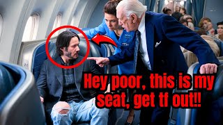 Man Insults Keanu Reeves on a First Class Flight – Instantly Regrets It When the Truth Is Reveal!