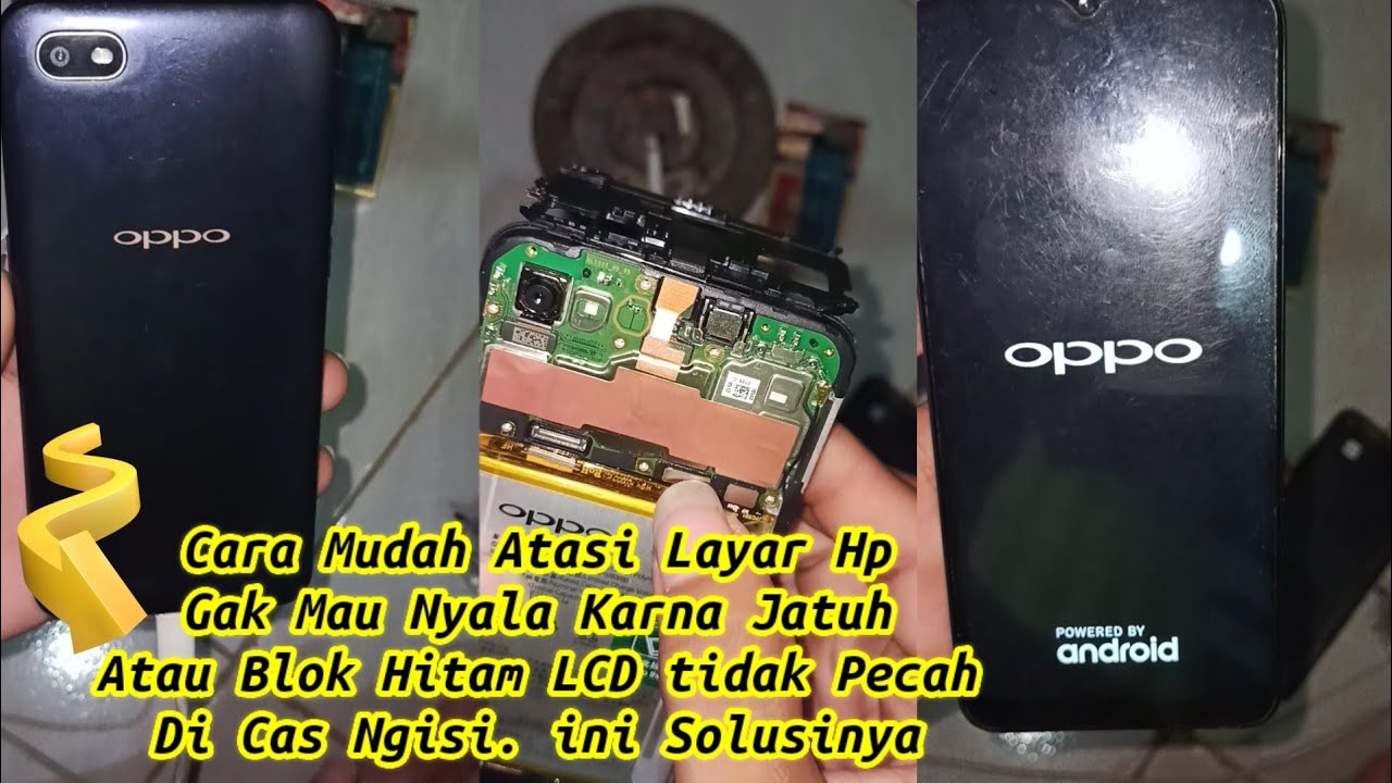 Cara Memperbaiki Layar Hp Mati Tapi Mesin Menyala || Semua Hp Android ...