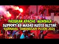 PASUKAN APACHE MENYALA SUPPORT MADAS AUDIO BLITAR KARNAVAL TAWANGSARI PUJON 2024 🔥🔥