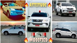 Fortuner🔥attitude🔥modified🔥trending videos || #shorts || #reels || #fortuner || #carlover