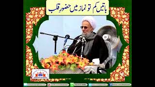 (Urdu) Ayatollah Misbah Yazdi - Talk Less To Increase Concentration In Namaz.