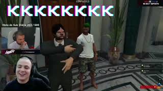 PAULINHO MOSTRANDO PRO RED A MUSICA QUE FEZ PRA ELE kkkkK 😂 ( Paulinho o LOKO ) GTA RP CPX