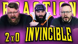 Invincible 2x0 REACTION!! "Invincible: Atom Eve"