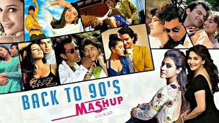 Back to 90s Mashup - Evergreen romantic bollywood songs | DJ Dalal | Blaze Music