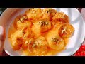 বাড়িতে হালওয়াই স্টাইল সুজি মিষ্টি রেসিপি easy rava sweet sooji sweet rosh bora recipe