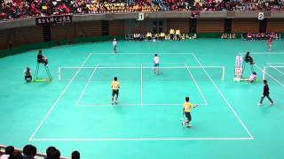 '14 全日本高等学校選抜ソフトテニス大会　男子準々決勝 2-2