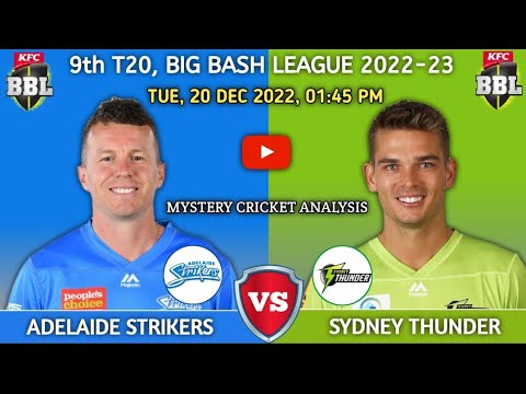 Strikers Vs Thunder BBL Match 9 - YouTube