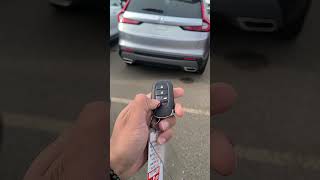 How to remote start a 2025 Honda CRV