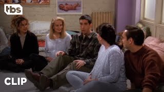 Friends: Ross Takes Lamaze Class (Season 1 Clip) | TBS