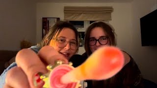 ASMR with my little sister👩🏼‍🤝‍👩🏻✨