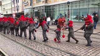 Freiburg Sonntag Straßenfasnet Fasnachtsumzug Fasnacht Fastnacht Karneval Fasching 2019