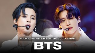 Black Swan부터 ON까지 ► 방탄소년단(BTS) with 2020 Mnet | Mnet과 함께하는 2020 MAMA 수상자 무대 모아보기