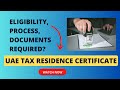 UAE TRC | UAE Tax Residence Certificate 2023 | UAE Tax residency Certificate