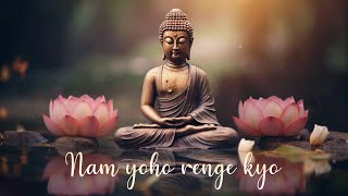 Nam Myoho Renge Kyo 🌸 Miracle Mantra Lotus Sutra 🍀 ASMR Chanting \u0026 Singing