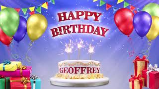 GEOFFREY  | Happy Birthday To You | Happy Birthday Songs 2021