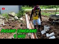 Cara pasang longkang 9 inci//Di belakang rumah (@JAMARI MARI CHANNEL)