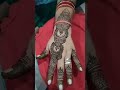 very simple easy mehandi design  back hand mehandi design #viralshort #trending #shorts #mehndi