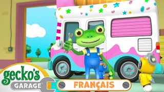 La machine à glace de Gecko ! | Le Garage de Gecko｜Camions pour enfants