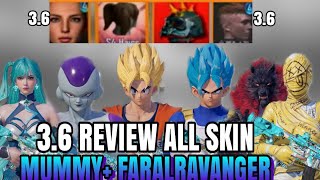 FIX UPDATE ‼️ 3.6 REVIEW ALL SKIN SET+ FARALRAVAGER SET TERBARU